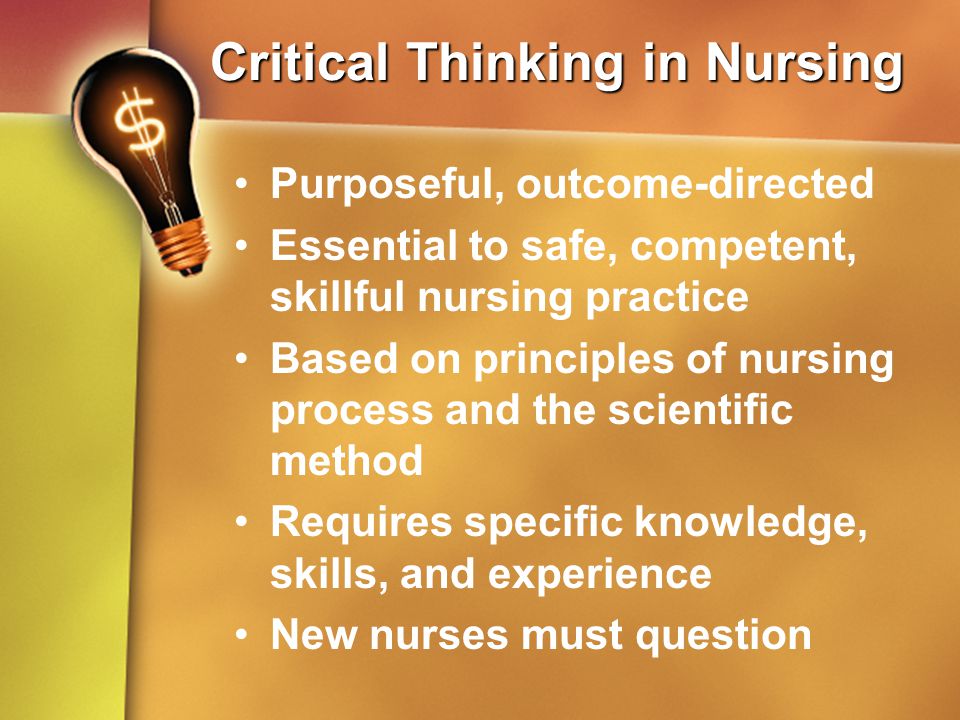 Critical thinking interview questions for nurses
